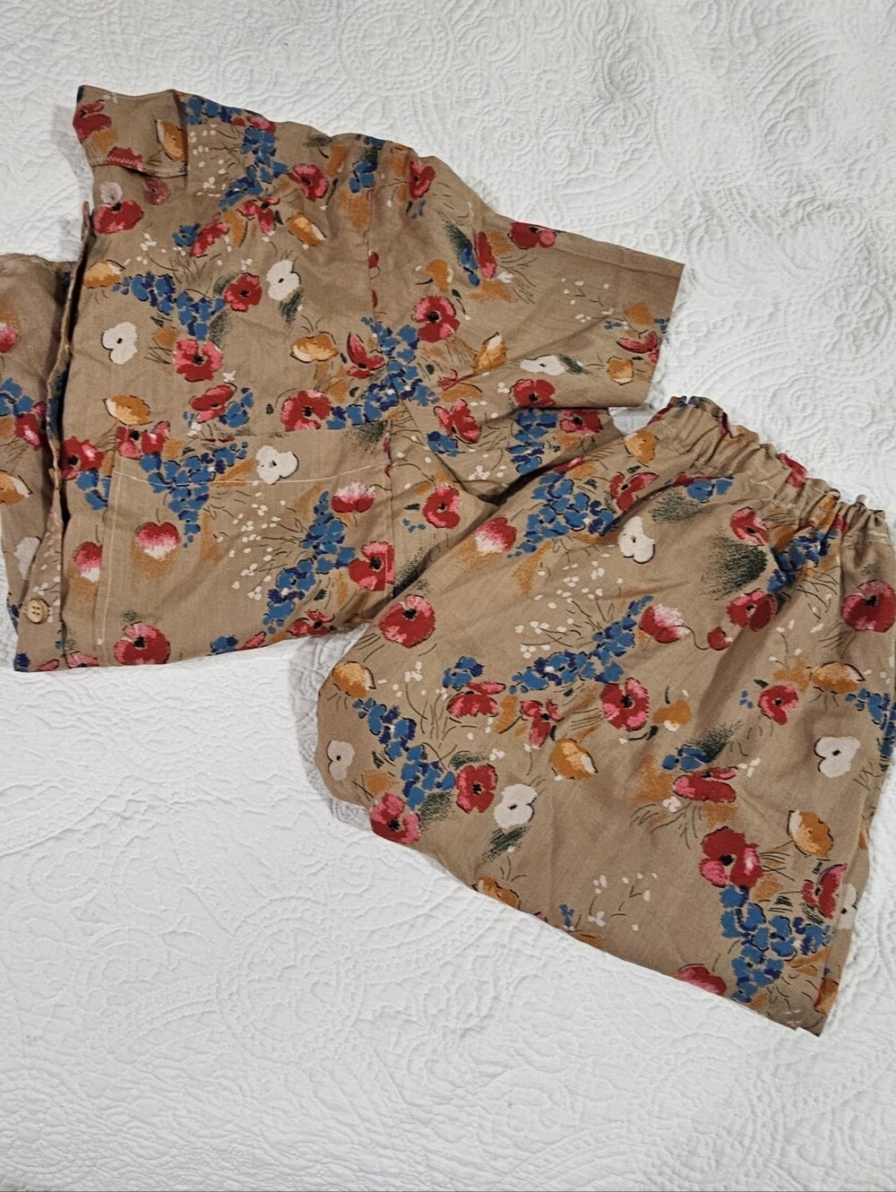 Vintage Handmade Short Set